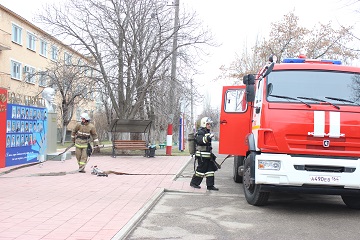 В Энгельсском доме-интернате прошли мероприятия  по пожарной безопасности